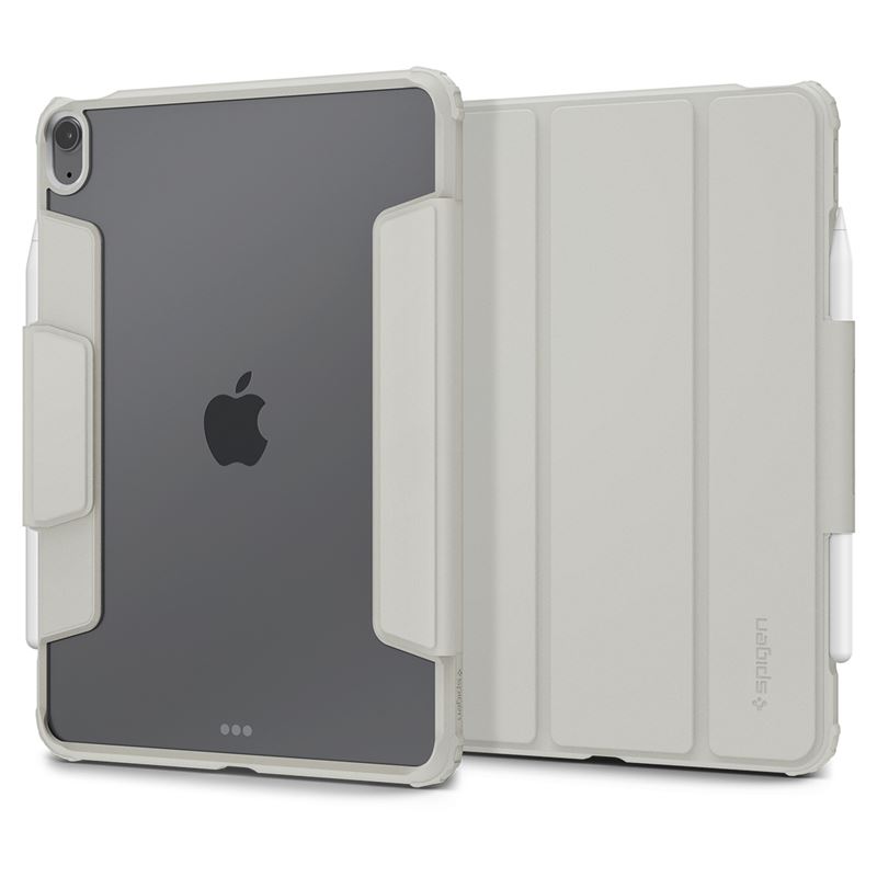 Spigen pouzdro Air Skin Pro pro iPad Air 11" (M2/M3/M4)/ iPad Pro 11" (2018-2022)/ iPad Air 10,9" (2020-2022), gray