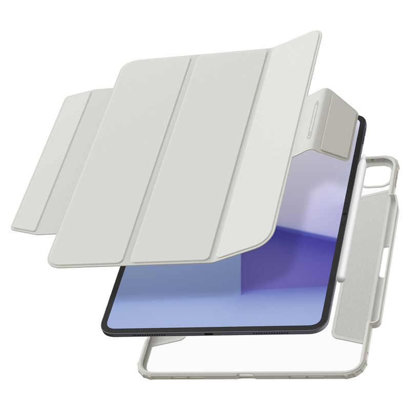 Spigen pouzdro Air Skin Pro iPad Pro 13" M4, šedá