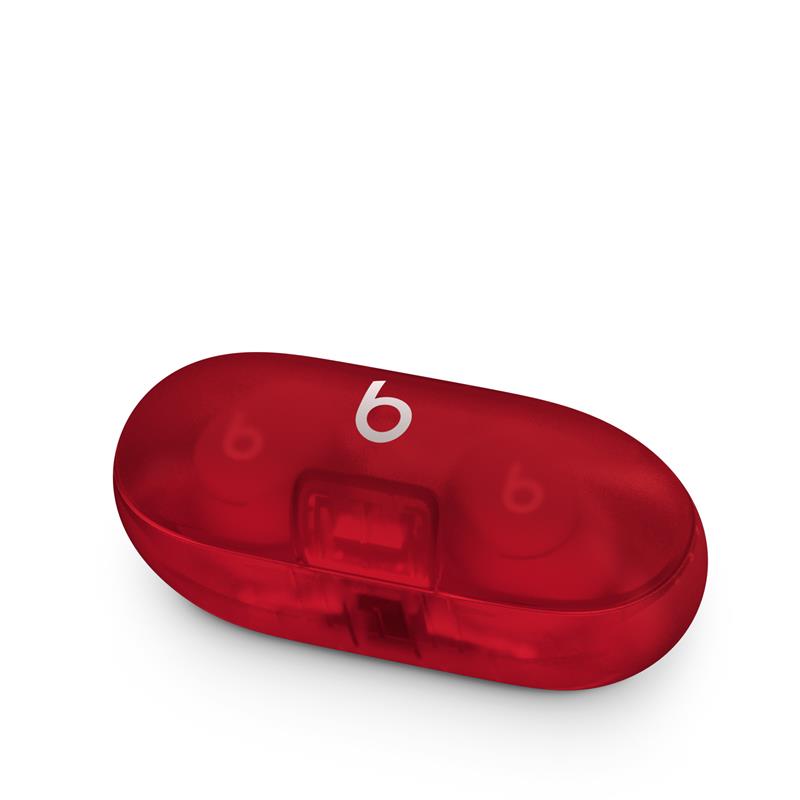 Apple Beats Solo Buds - True Wireless Earbuds - Transparent Red sluchátka