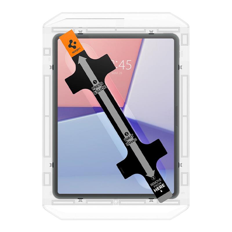 Spigen ochranné sklo Glass tR EZ Fit pre iPad Air 13" M2/M3 2024/2025 - Clear