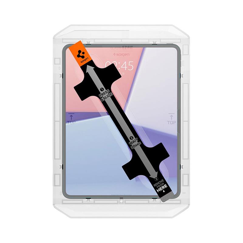 Spigen ochranné sklo Glass tR EZ Fit pro iPad Pro 11" M4 2024 - Clear