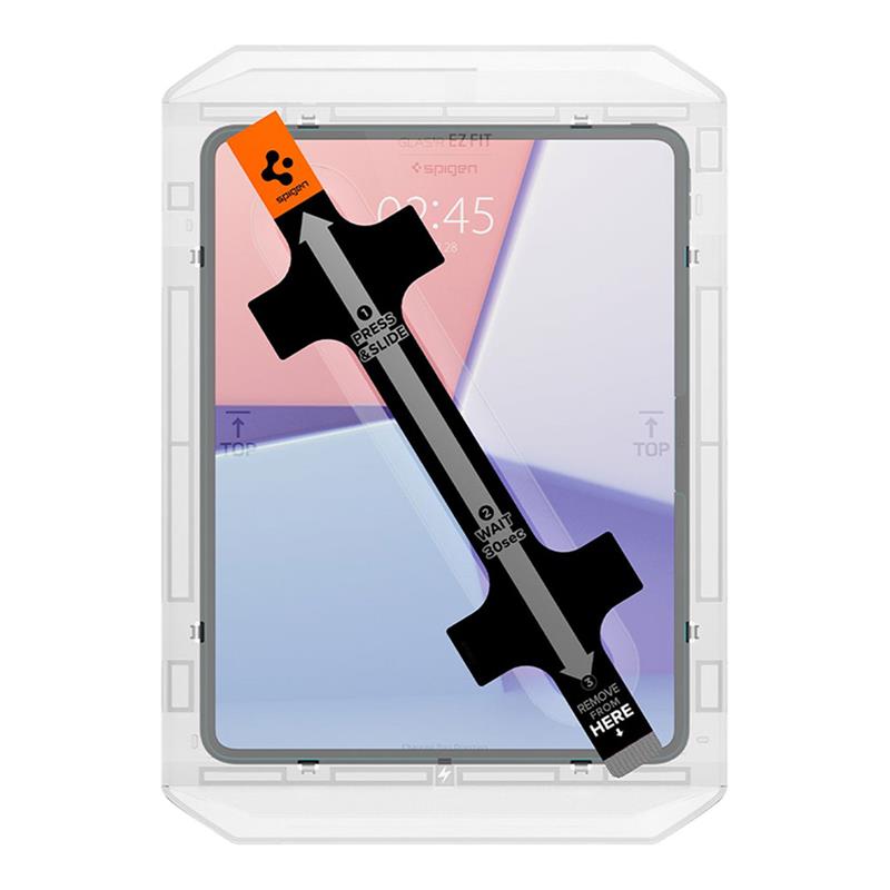 Spigen ochranné sklo Glass tR EZ Fit pre iPad Pro 13" M4 2024 - Clear