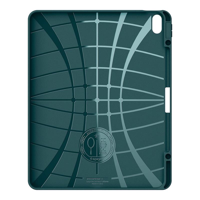 Spigen pouzdro Urban Fit pro iPad Air 13" (M2/M3/M4) - Midnight Green