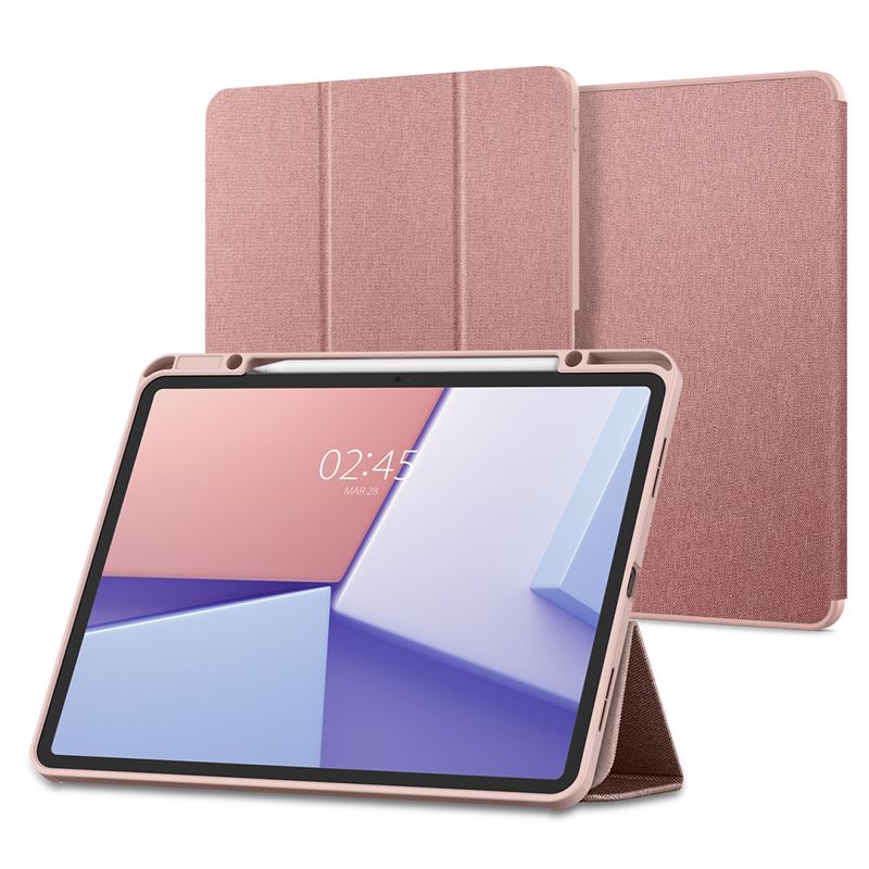 Spigen pouzdro Urban Fit pro iPad Air 13" (M2/M3) - Rose Gold