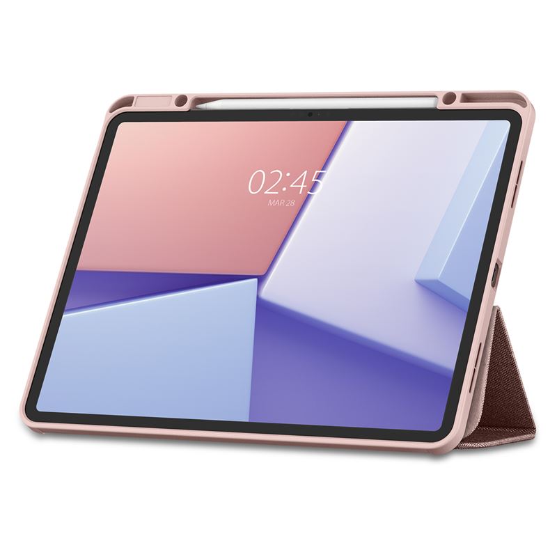 Spigen pouzdro Urban Fit pro iPad Air 13" (M2/M3) - Rose Gold