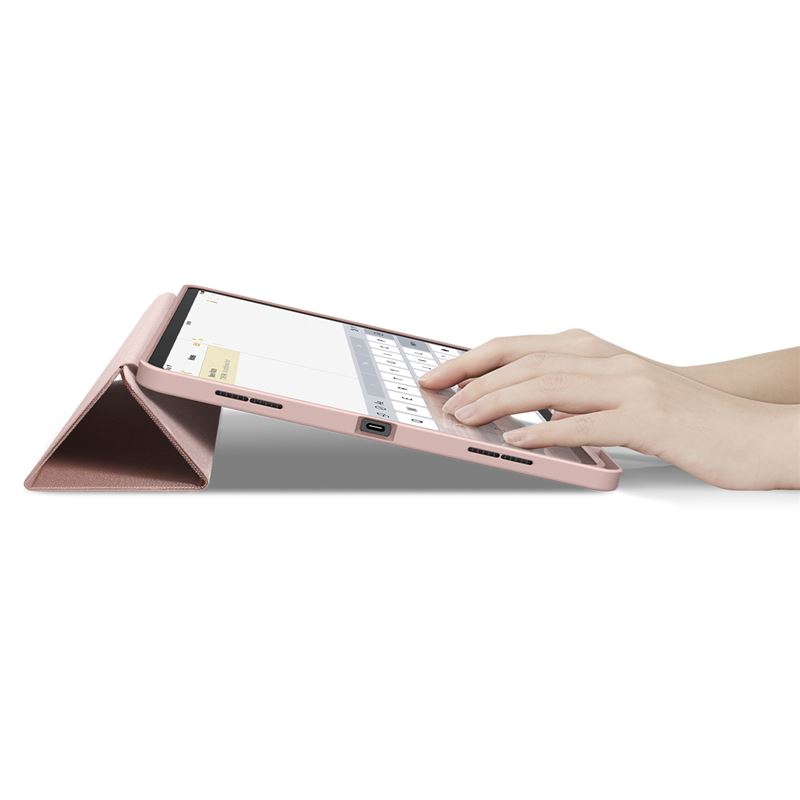 Spigen pouzdro Urban Fit pro iPad Air 13" (M2/M3) - Rose Gold