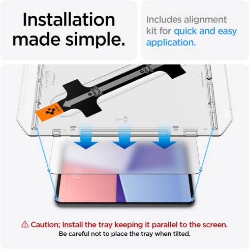 Spigen Screen Protector Paper Touch EZ Fit pre iPad Pro 11" M4/M5