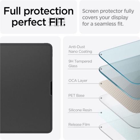 Spigen Screen Protector Paper Touch EZ Fit pre iPad Pro 13" M4/M5