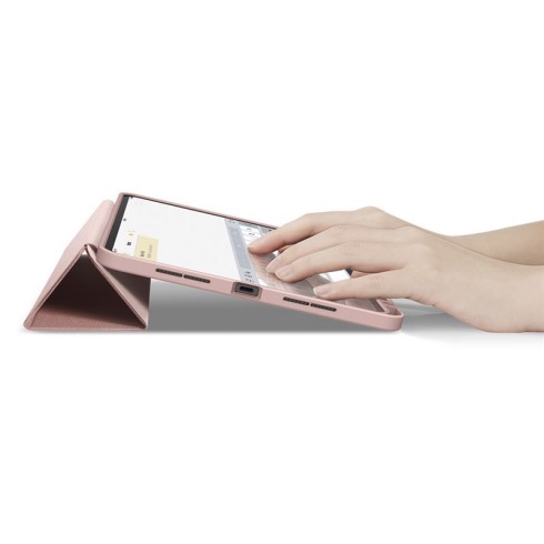 Spigen puzdro Urban Fit pre iPad Pro 11" M4/M5 - Rose Gold