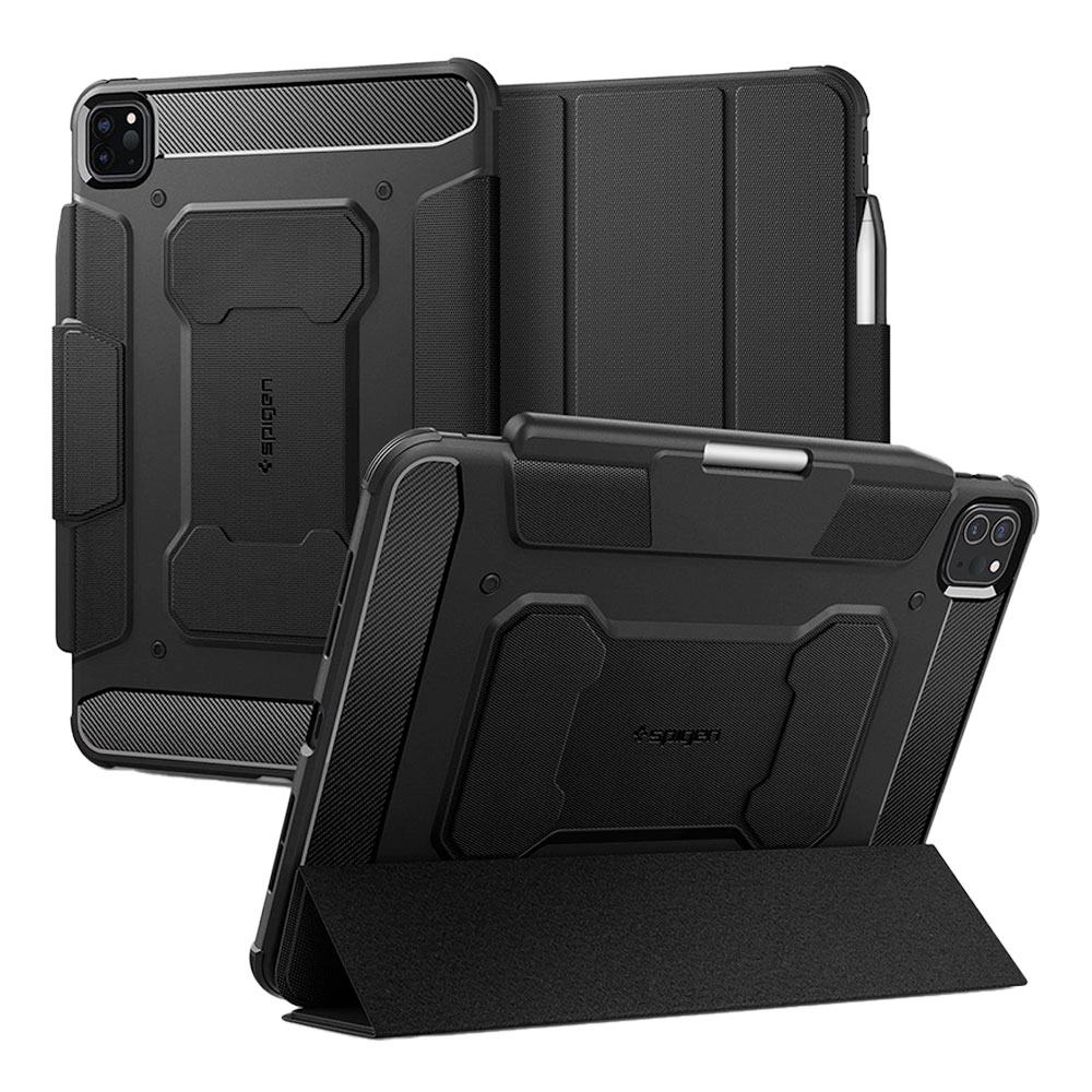 Spigen puzdro Rugged Armor Pro Case pre iPad Pro 13" M4/M5 – Black