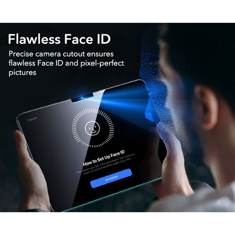 ESR ochranné sklo with Packaging Tool pre iPad Air 13" M2/M3 2024/2025 - Clear