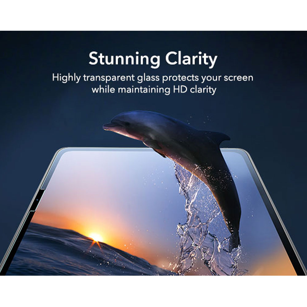 ESR ochranné sklo with Packaging Tool pre iPad Air 13" M2/M3 2024/2025 - Clear