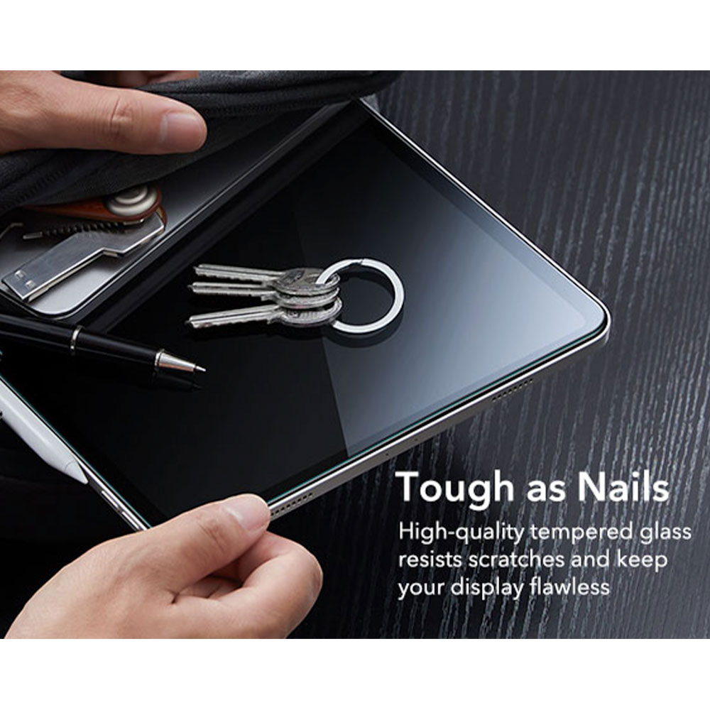 ESR ochranné sklo with Packaging Tool pre iPad Pro 11" M4/M5 2024/2025 - Clear