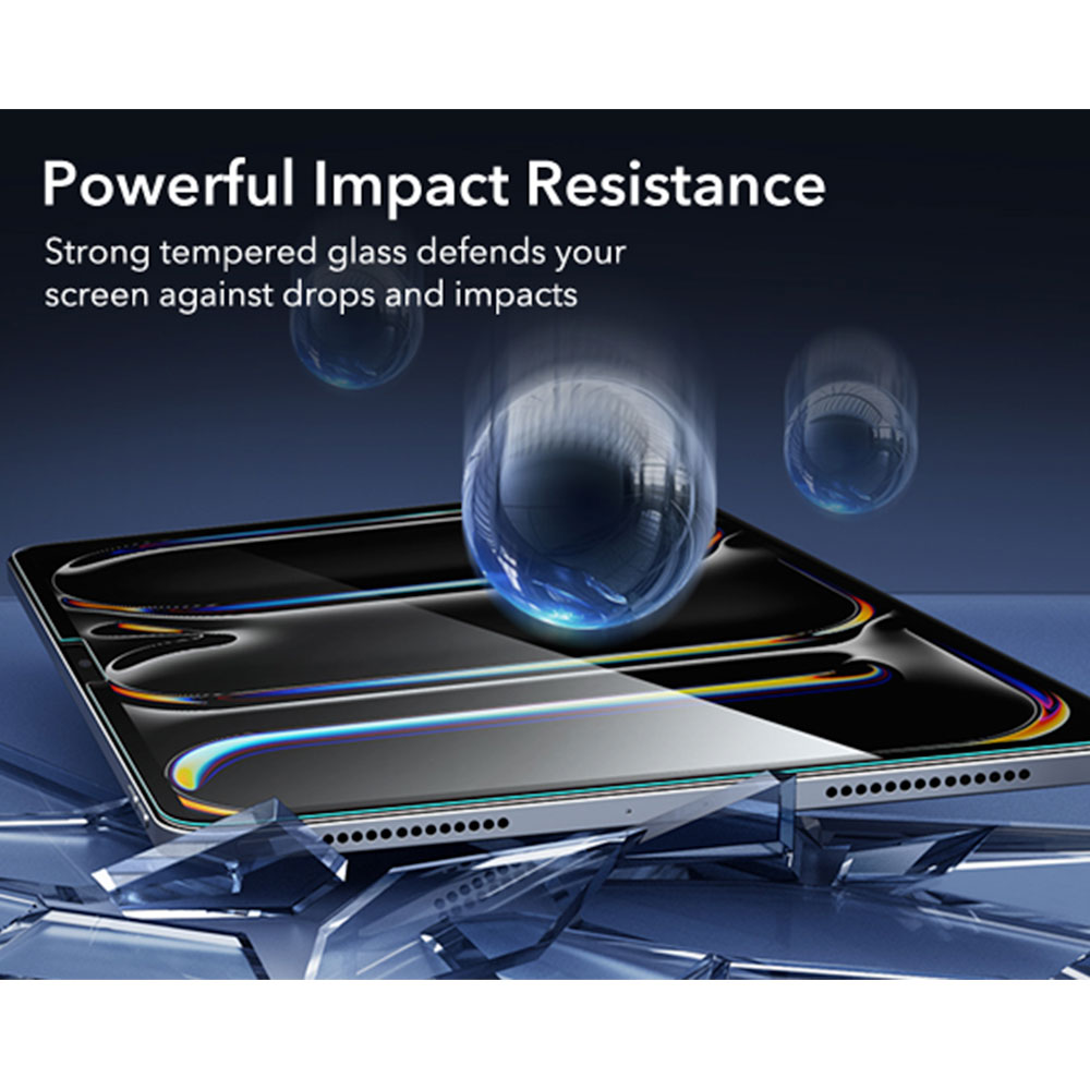 ESR ochranné sklo with Packaging Tool pre iPad Pro 11" M4/M5 2024/2025 - Clear