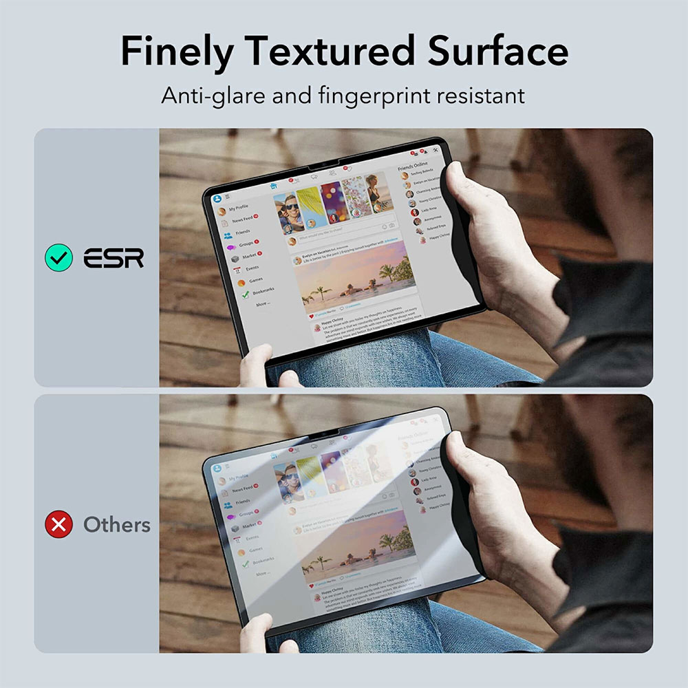 ESR Magnetic Privacy Screen Protector pre iPad Pro 13" M4/M5 2024/2025