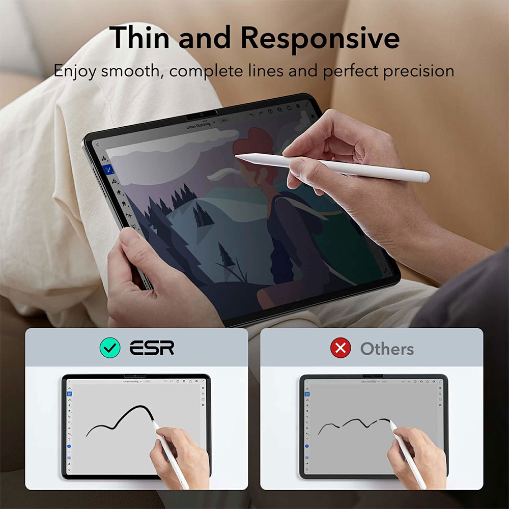 ESR Magnetic Privacy Screen Protector pre iPad Air 11" M2/M3 2024/2025