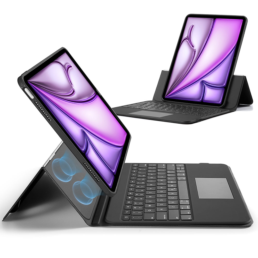 ESR klávesnica Ascend Keyboard Case pre iPad Air 13" M2/M3 2024/2025 EN - Black