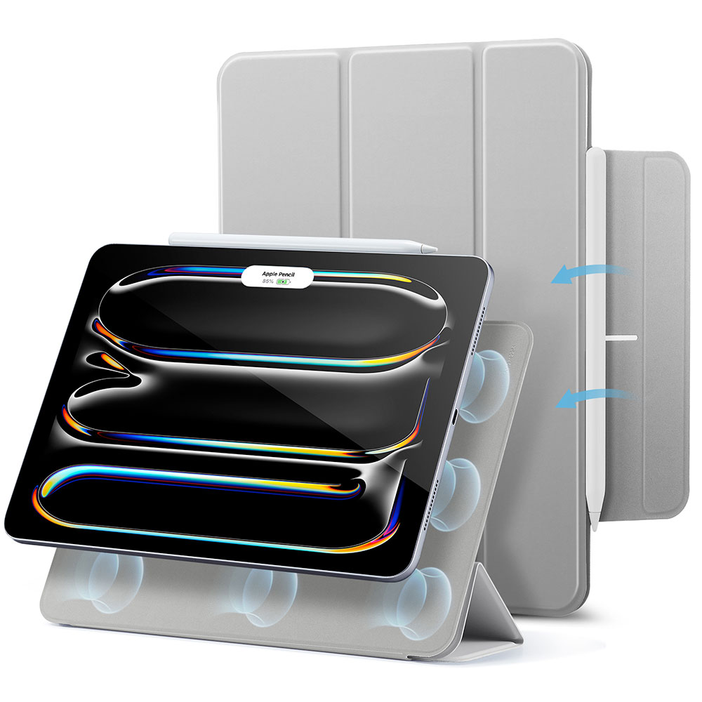ESR puzdro Rebound Magnetic Case pre iPad Pro 13" M4/M5 - Gray