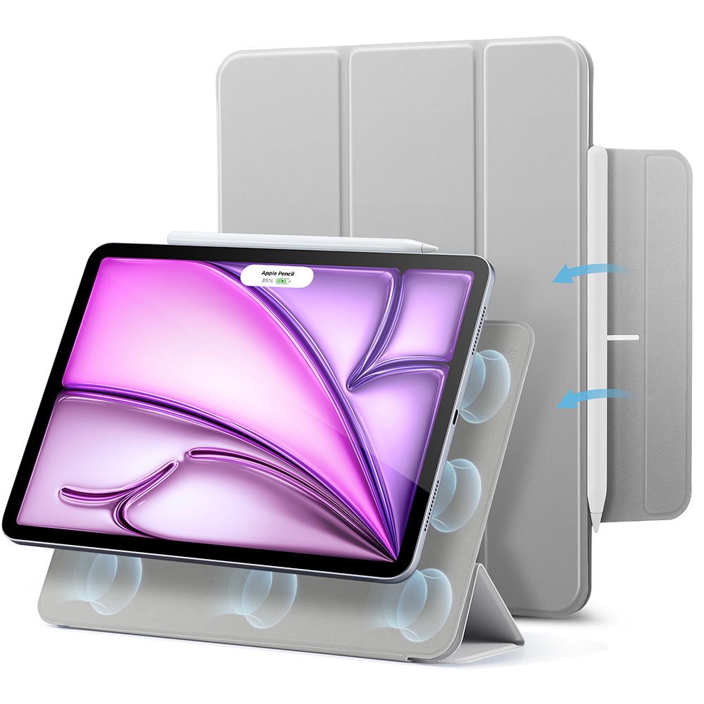ESR puzdro Rebound Magnetic Case pre iPad Air 13" M2/M3 2024/2025 - Gray