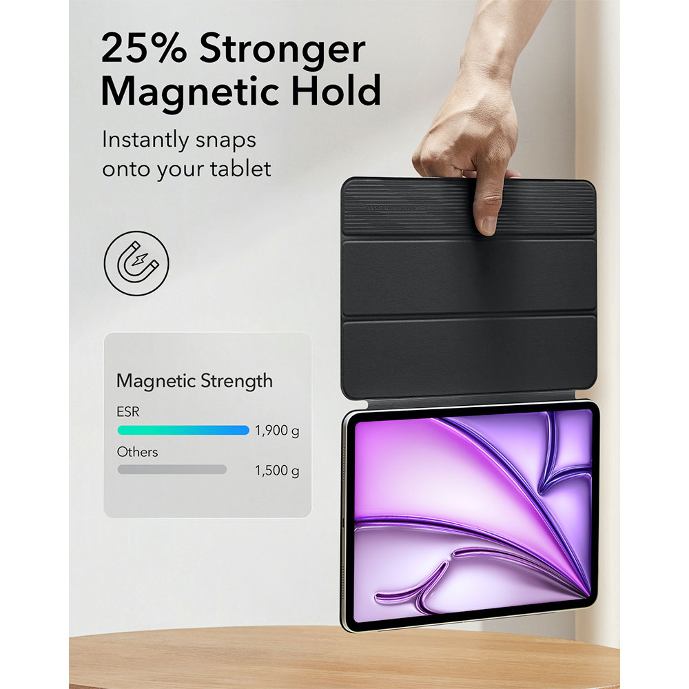 ESR puzdro Rebound Magnetic Case pre iPad Air 13" M2/M3 - Lavender