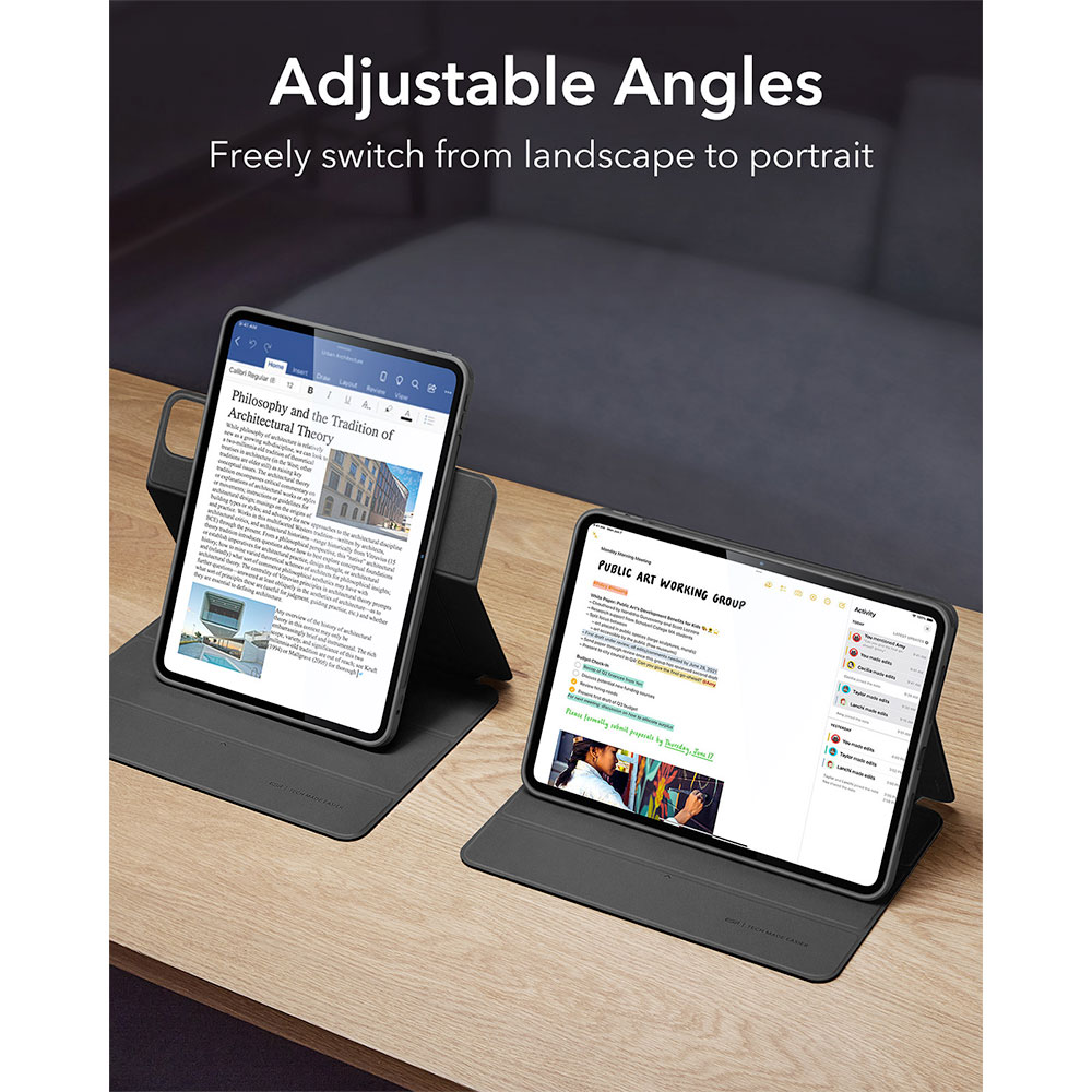 ESR puzdro Rebound Hybrid Case 360 pre iPad Pro 11" M4/M5 - Lavender