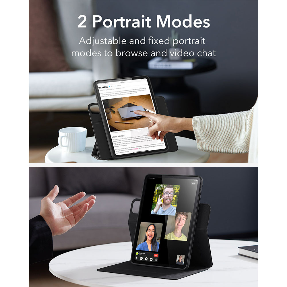 ESR puzdro Rebound Hybrid Case 360 pre iPad Pro 11" M4/M5 - Lavender