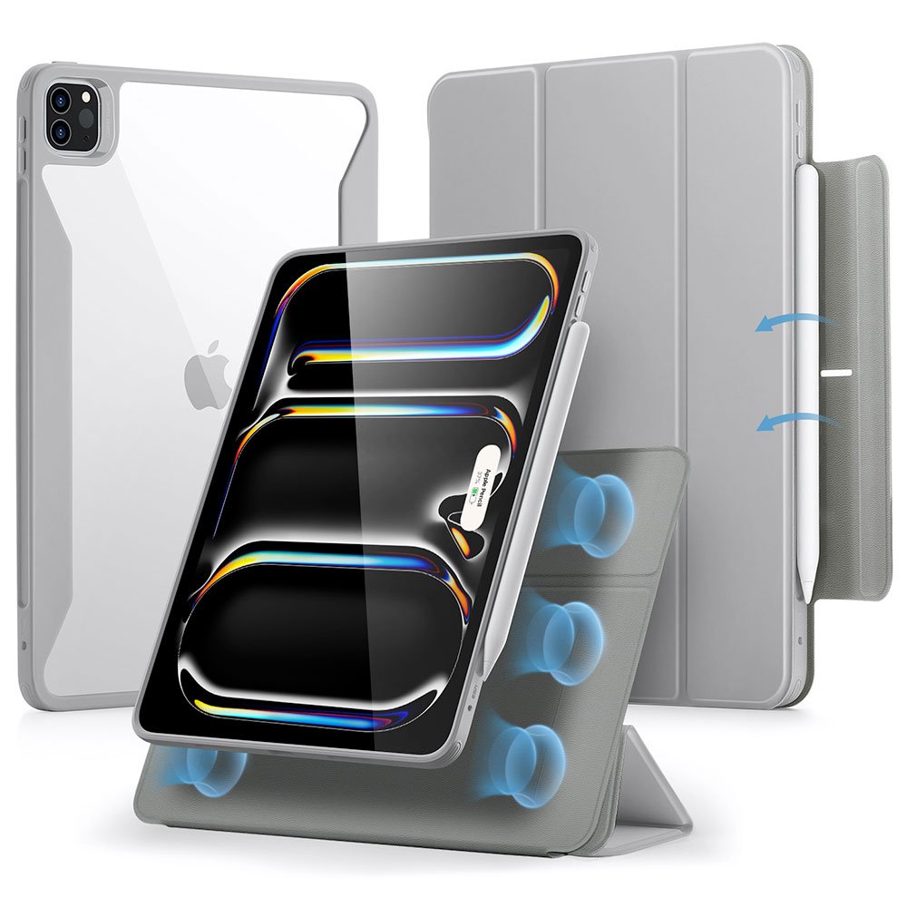 ESR puzdro Rebound Hybrid Case 360 pre iPad Pro 13" M4 2024 - Gray