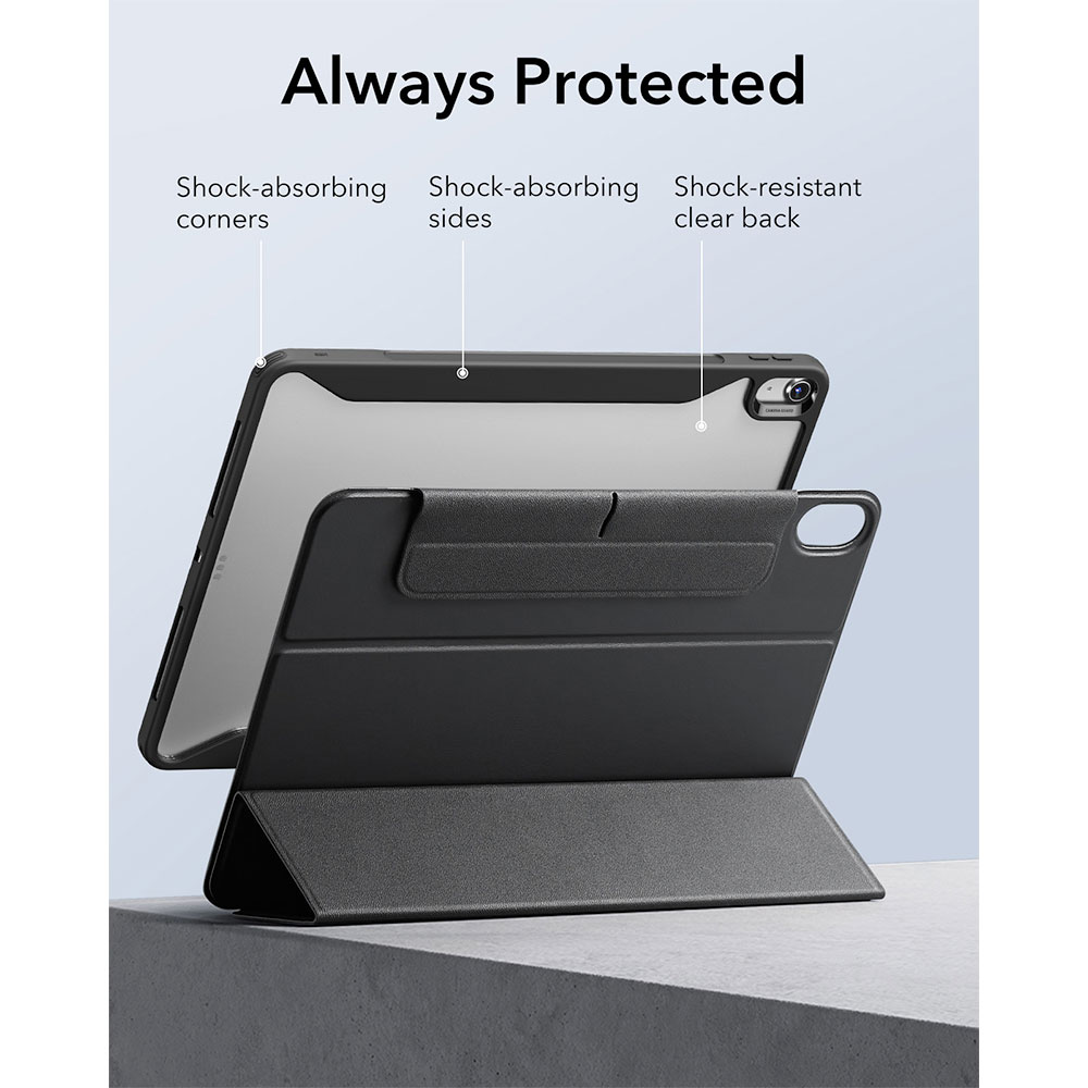 ESR puzdro Rebound Hybrid Case 360 pre iPad Air 13" M2/M3 2024/2025 - Gray