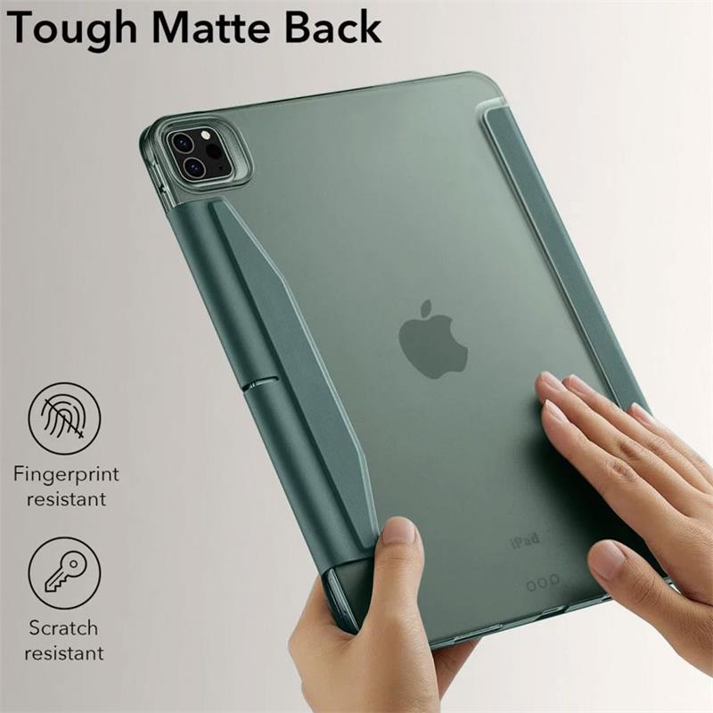 ESR puzdro Ascend Trifold Case pre iPad Pro 11" M4/M5 - Forest Green