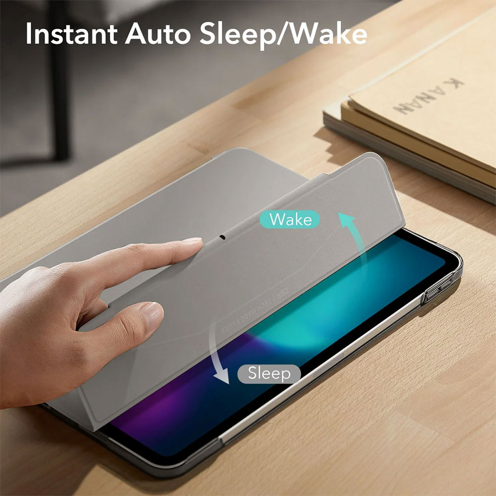 ESR puzdro Ascend Trifold Case pre iPad Pro 11" M4/M5 - Gray