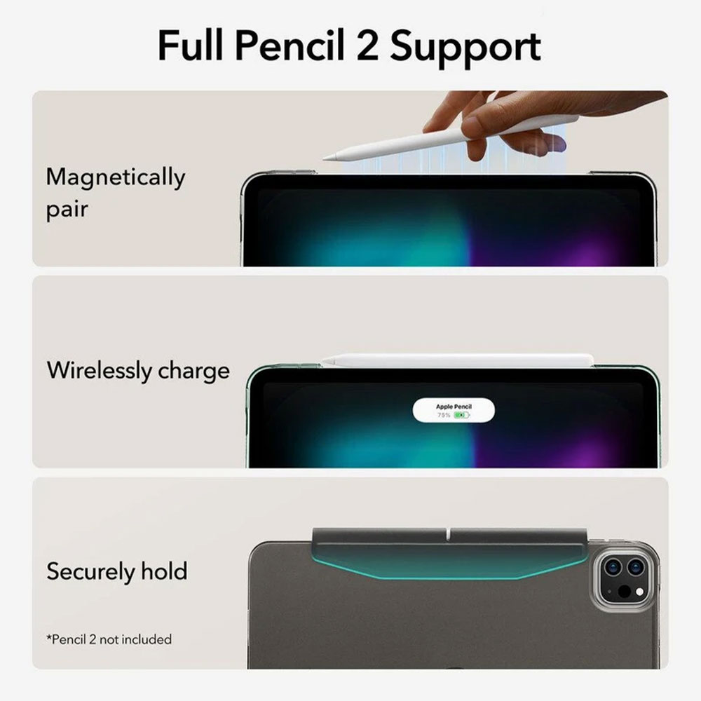 ESR puzdro Ascend Trifold Case pre iPad Pro 13" M4/M5 - Black