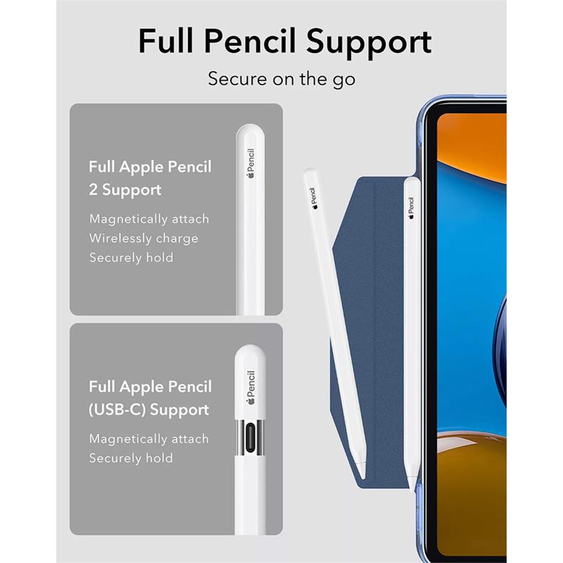 ESR puzdro Ascend Trifold Case pre iPad Air 13" M2/M3 - Gray