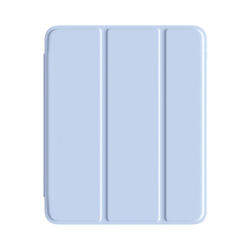 Comma puzdro Joy Series PU Case With Pencil Slot pre iPad Air 13" M2/M3 - Light Blue