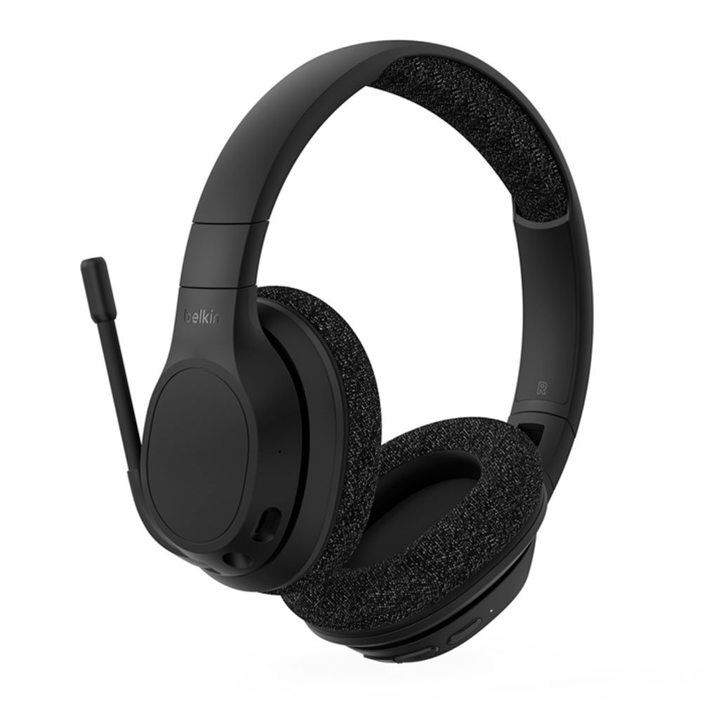 Belkin SoundForm Adapt Wireless Over-The-Ear Headphones slúchadlá - Black