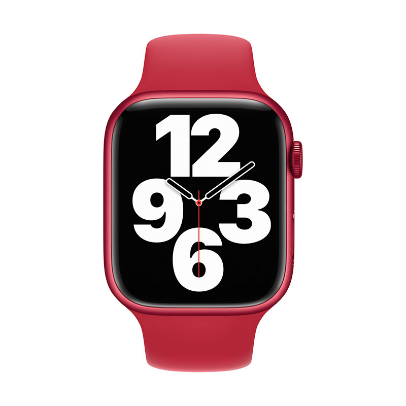 Apple Watch 45mm (PRODUCT)RED Sport Band - Regular *Poškodený obal*