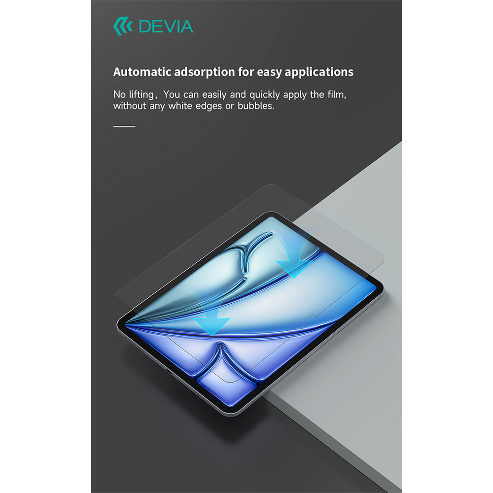 Devia ochranné sklo pro iPad Pro 11" M4 2024 - Crystal Clear