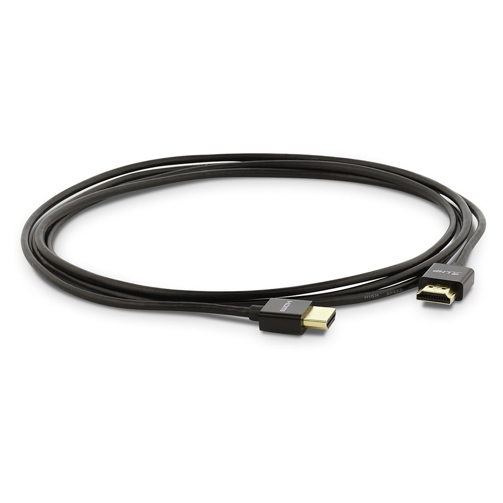 LMP kábel HDMI to HDMI 2.0 super slim 4K@60Hz 0.5m - Black