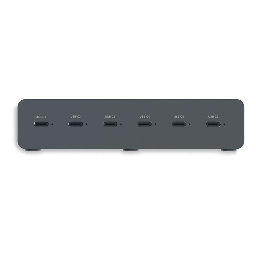 LMP USB-C 6-Port GaN SmartCharge 72W - Black