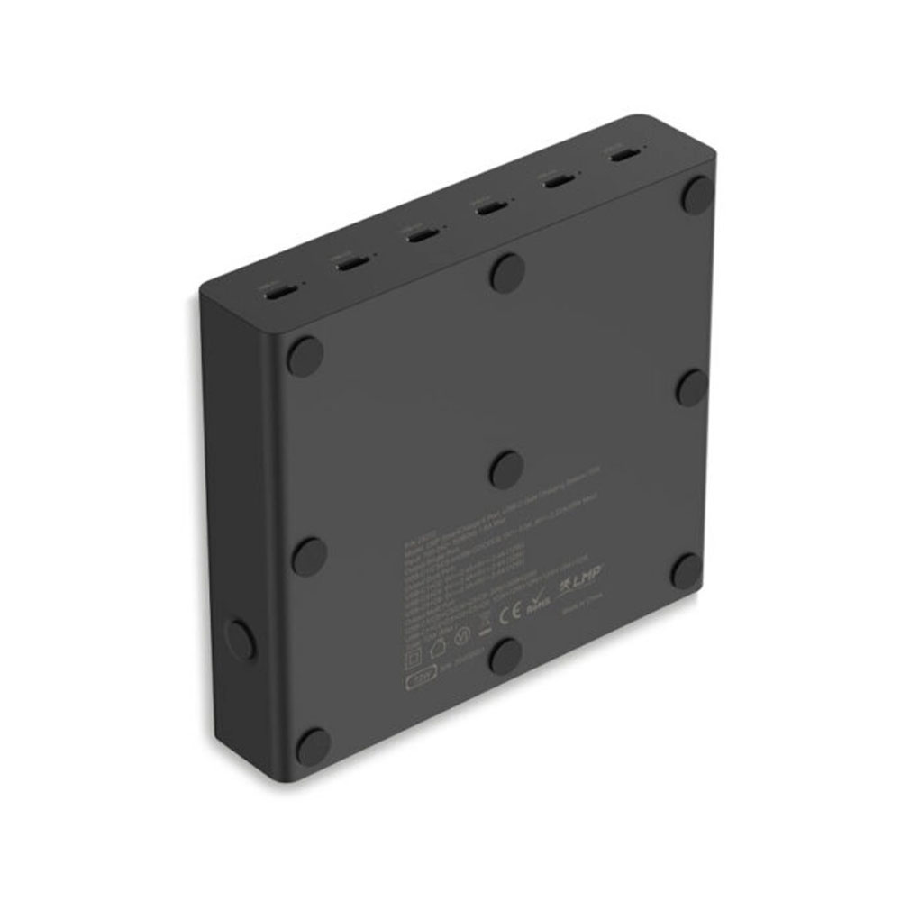 LMP USB-C 6-Port GaN SmartCharge 72W - Black