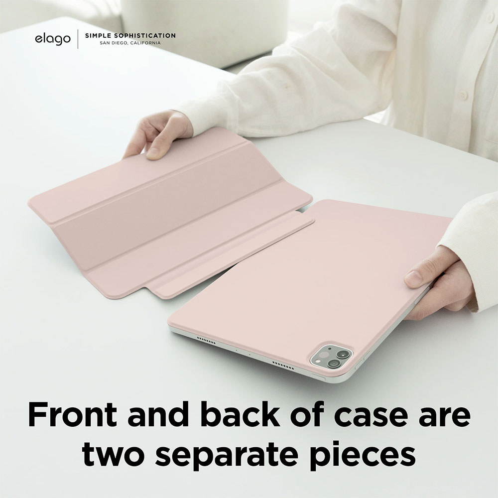 Elago puzdro Magnetic Folio Case pre iPad Air 11" M1/M2/M3 - Light Gray