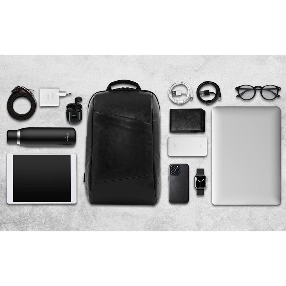 Puro batoh Byday Ecoleather Backpack - Black