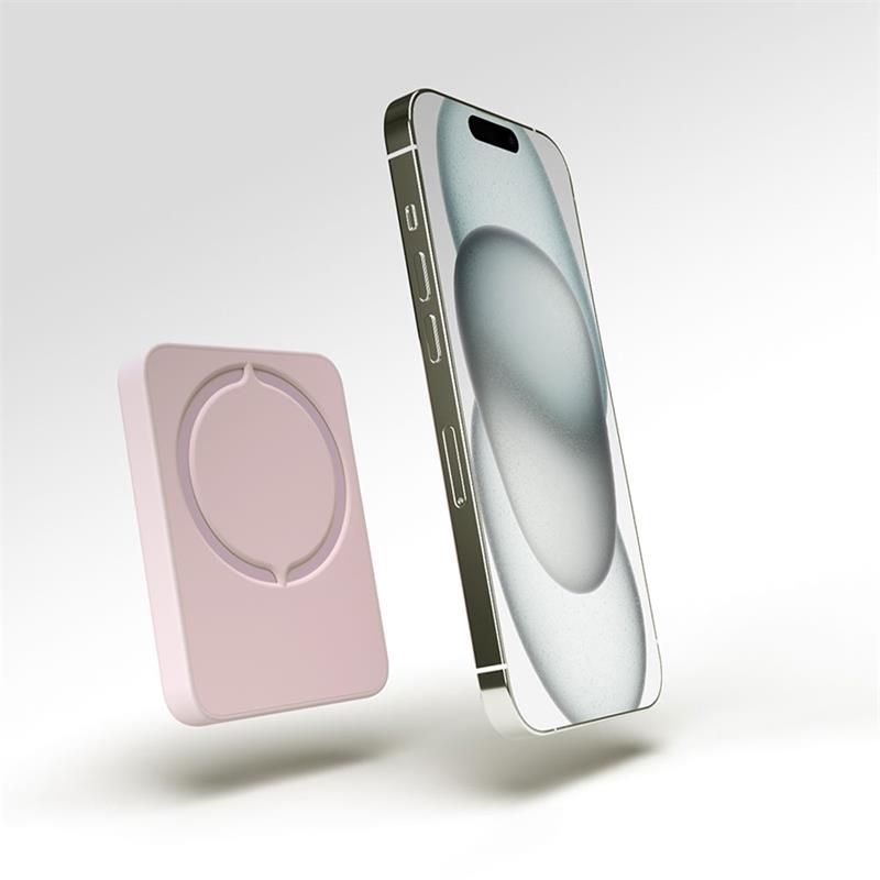 Puro Slim Power Mag Magsafe Powerbank 4200 mAh - Dusty Pink