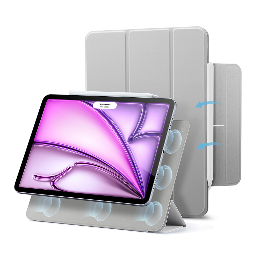 ESR puzdro Rebound  Magnetic Case pre iPad Air 11" M1/M2/M3 - Gray