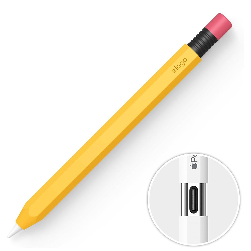 Elago kryt Classic Pencil Case pro Apple Pencil USB-C - Yellow