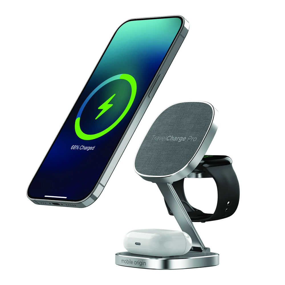 Mobile Origin TravelCharge Pro - Silver