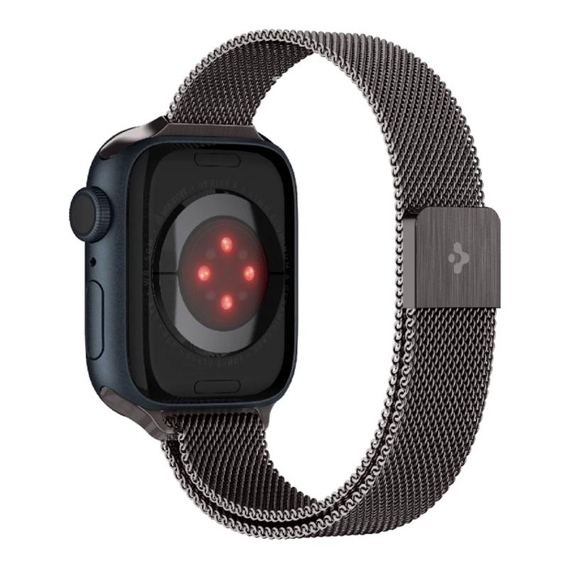 Spigen remienok Metal Fit pre Apple Watch 42/44/45mm - Graphite