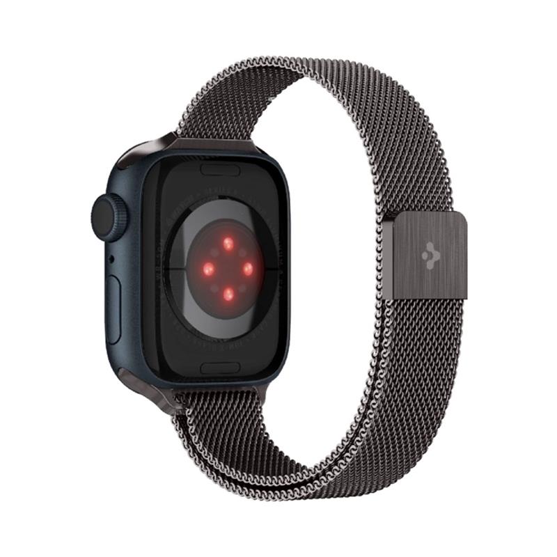 Spigen remienok Metal Fit pre Apple Watch 38/40/41mm - Graphite