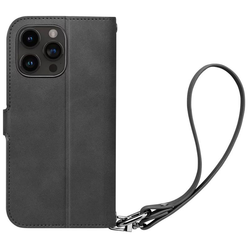 Spigen puzdro Wallet S Pro pre iPhone 15 Pro Max - Black