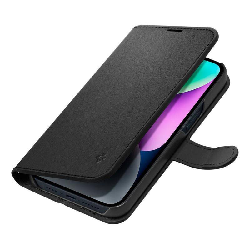 Spigen puzdro Wallet S pre iPhone 14 - Black