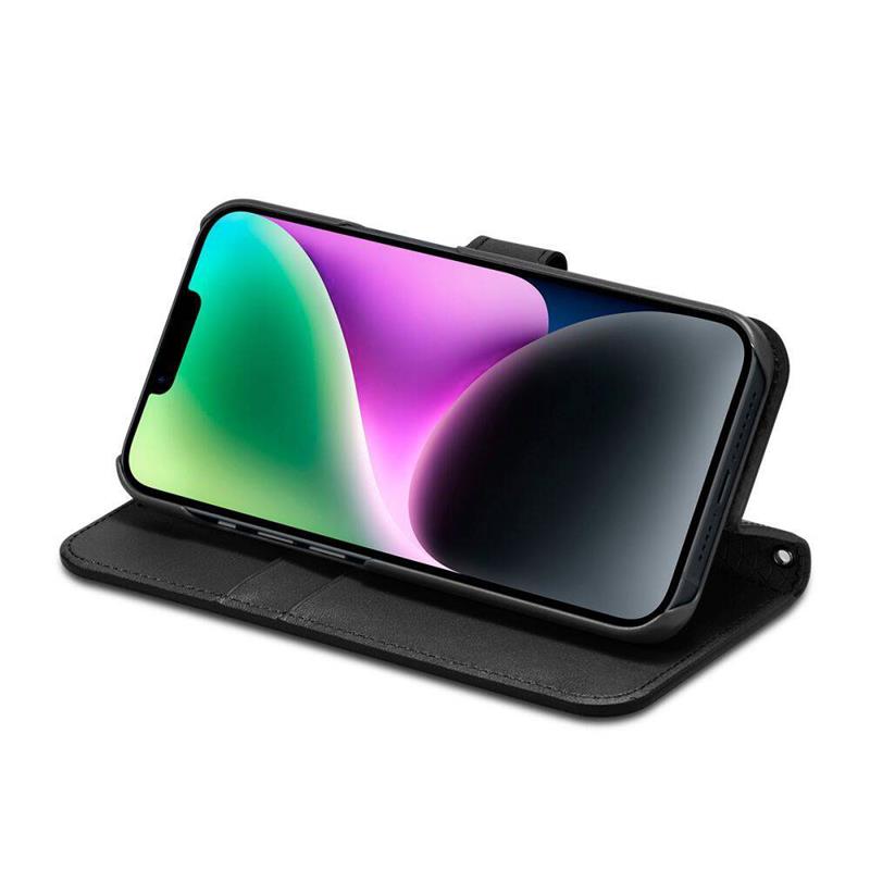 Spigen puzdro Wallet S pre iPhone 14 - Black